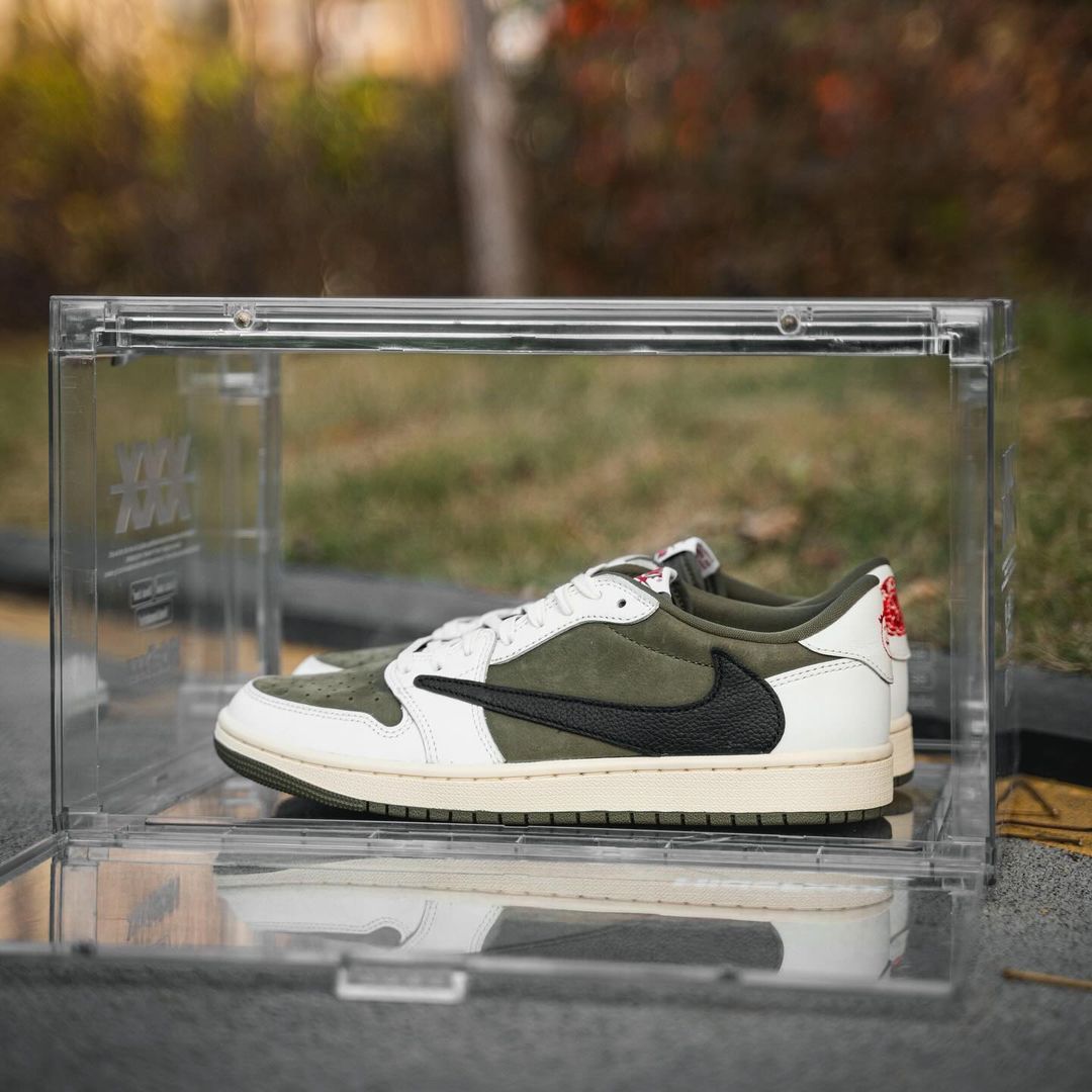 Air Jordan 1 Low OG Travis Scott Medium Olive de 2024
